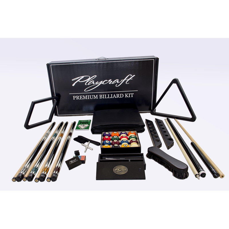 Playcraft Premium Billiard Playing Equipment Set
