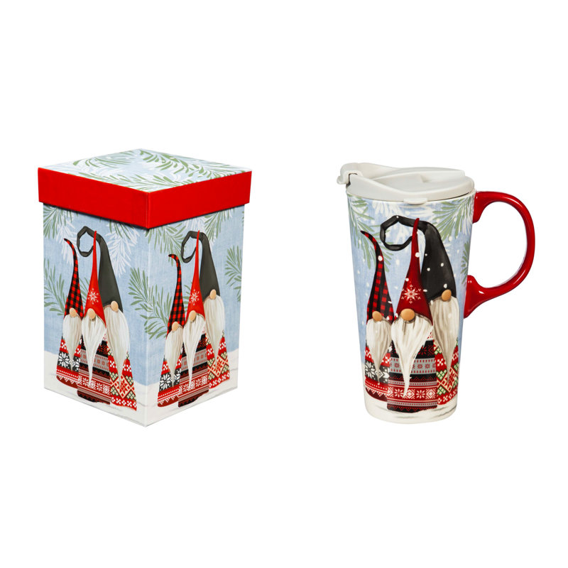 Evergreen Enterprises, Inc Ceramic Travel Mug