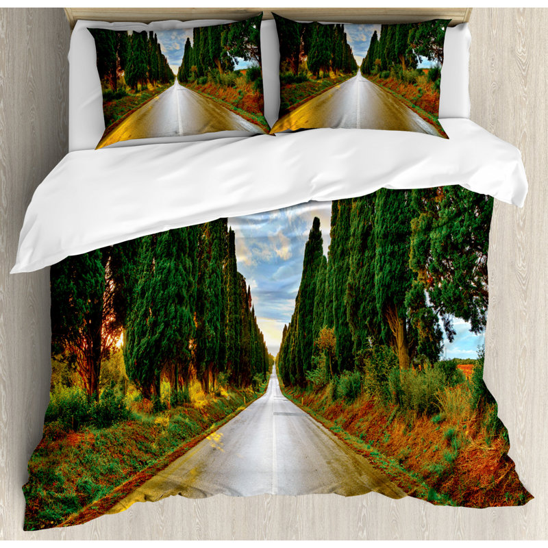 Rustic Floral Duvet Cover