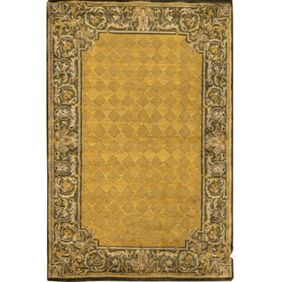 Hand-Knotted High-Quality Gold Area Rug
