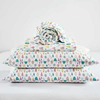 Drap en flanelle pour lit simple TG