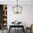 4 - Light Dimmable Lantern Geometric Chandelier