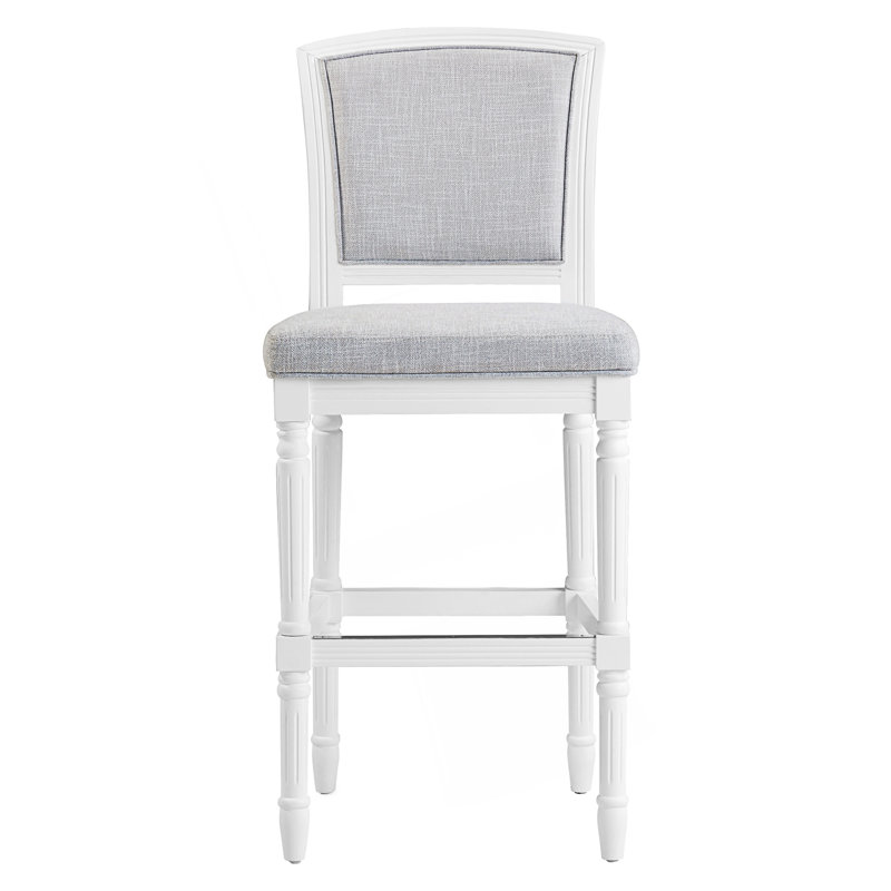Tabouret 1PC avec siège et dossier rembourrés