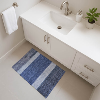 Premium Machine Washable Brennon AMF1624 Stripes Rug