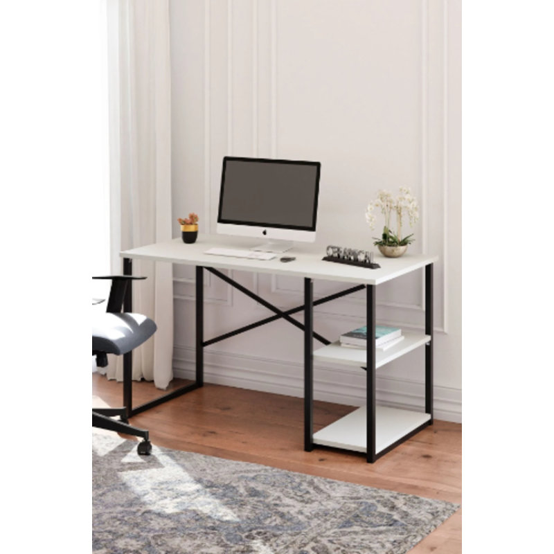 Angelissa Metal Base Computer Table