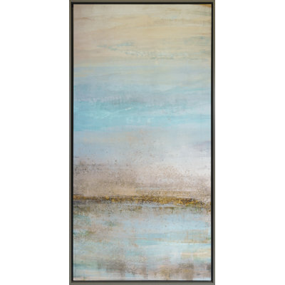 Guilded Seascape 7 Print by Maeve Harris