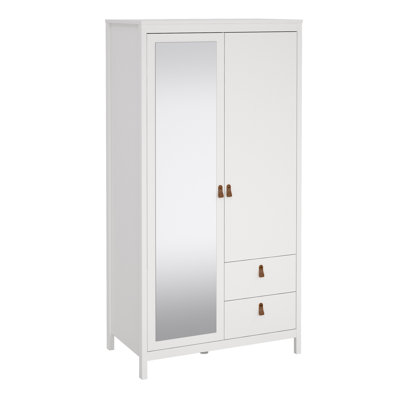 Aecca 2 Door Manufactured Wood Wardrobe