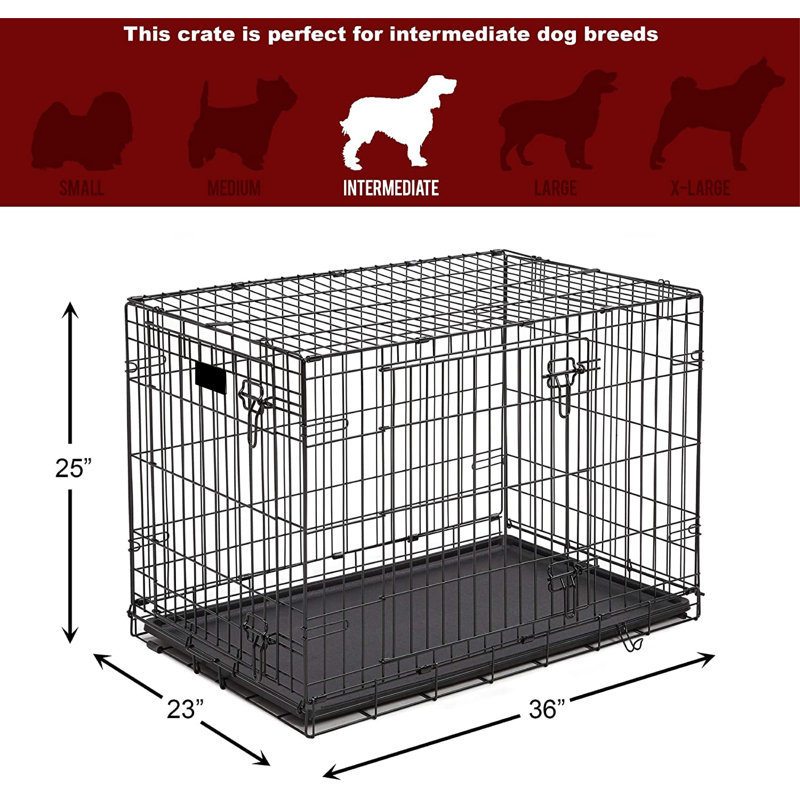 Caisse pour animaux, L 36 po x l 24 po x H 26 po