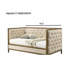 Lit de jour de style transitionnel 1pc