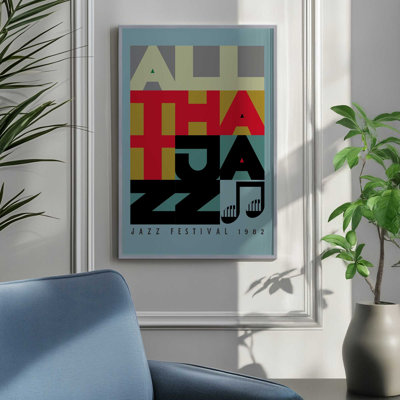 «Jazz Fest», reproduction d'affiche