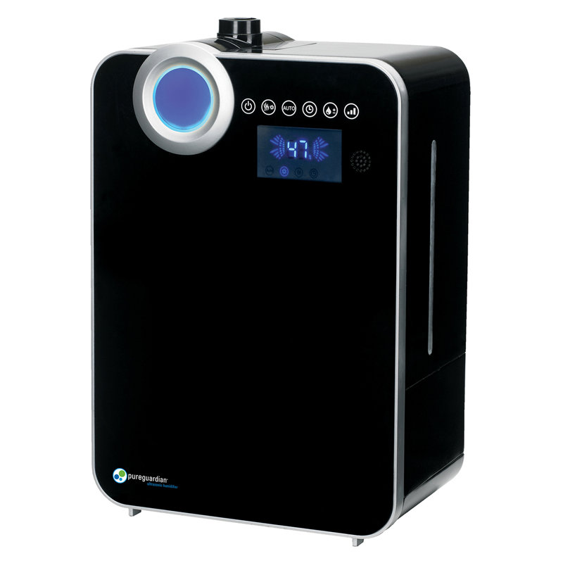 Guardian Technologies PureGuardian 2 Gallons Dual Mist Ultrasonic Console Humidifier for 400 Cubic Feet