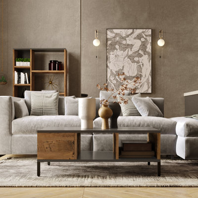 Leksi Coffee Table with Storage
