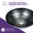 ANZZI Stellar Series 16.5'' Tempered Glass Circular Bathroom Sink-20625438