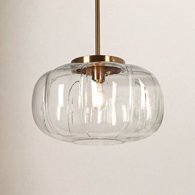 Beltran 15" Width 1-Light Dome Pendant Light