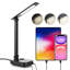Lampe de bureau à DEL avec ports de charge USB
