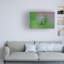 Art mural sur toile tendue - art mural «Reflection» de Maryam Zahirimehr pour le salon, la chambre à coucher ou le bureau - 30 x 47