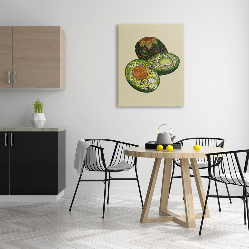 Art mural sur toile à motif floral complexe de nature morte par Valentina Harper, Toile tendue, H 40 po x l 30 po x P 1,5 po
