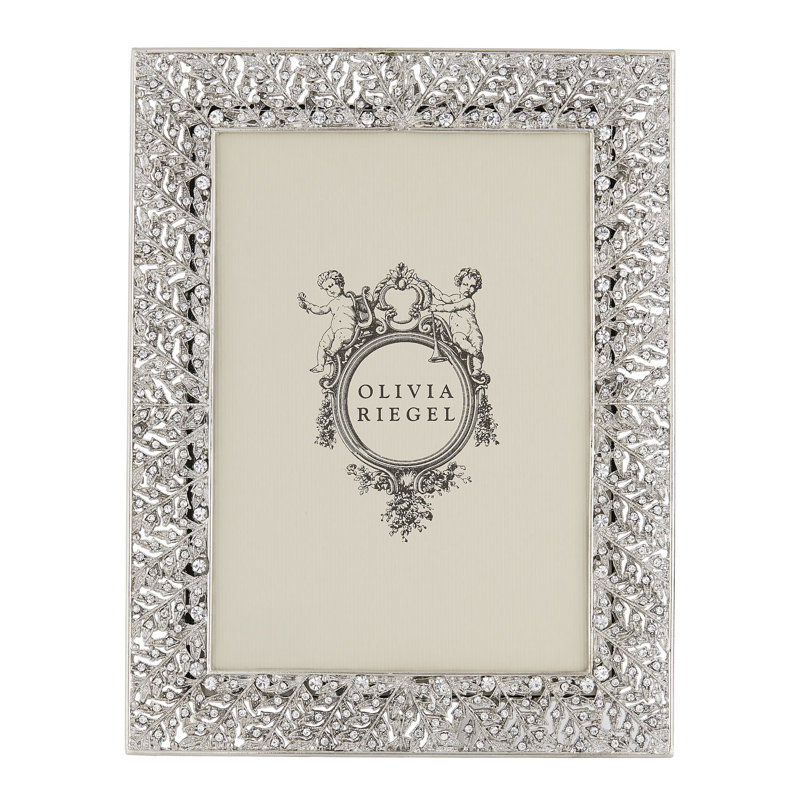 Florence Metal Picture Frame, 5" x 7", Silver