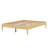 Classic Wood Platform Bed Frame with Wood Slat Metal Support-590430838-590430833