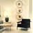 Orbit Wood Plug-in Flush Mounted Sconce