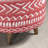 Halvorson Upholstered Stool, Red