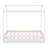 Twin Size White House Bed With Trundle, Can Be Decorated