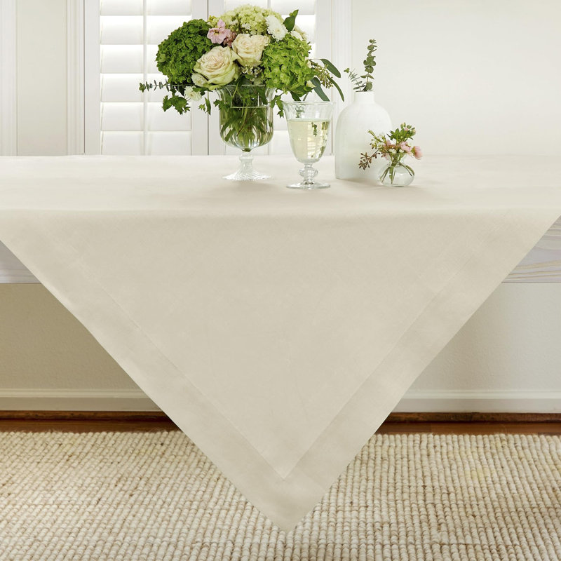 Fete - 100% Pure Linen Table Throw, Birch