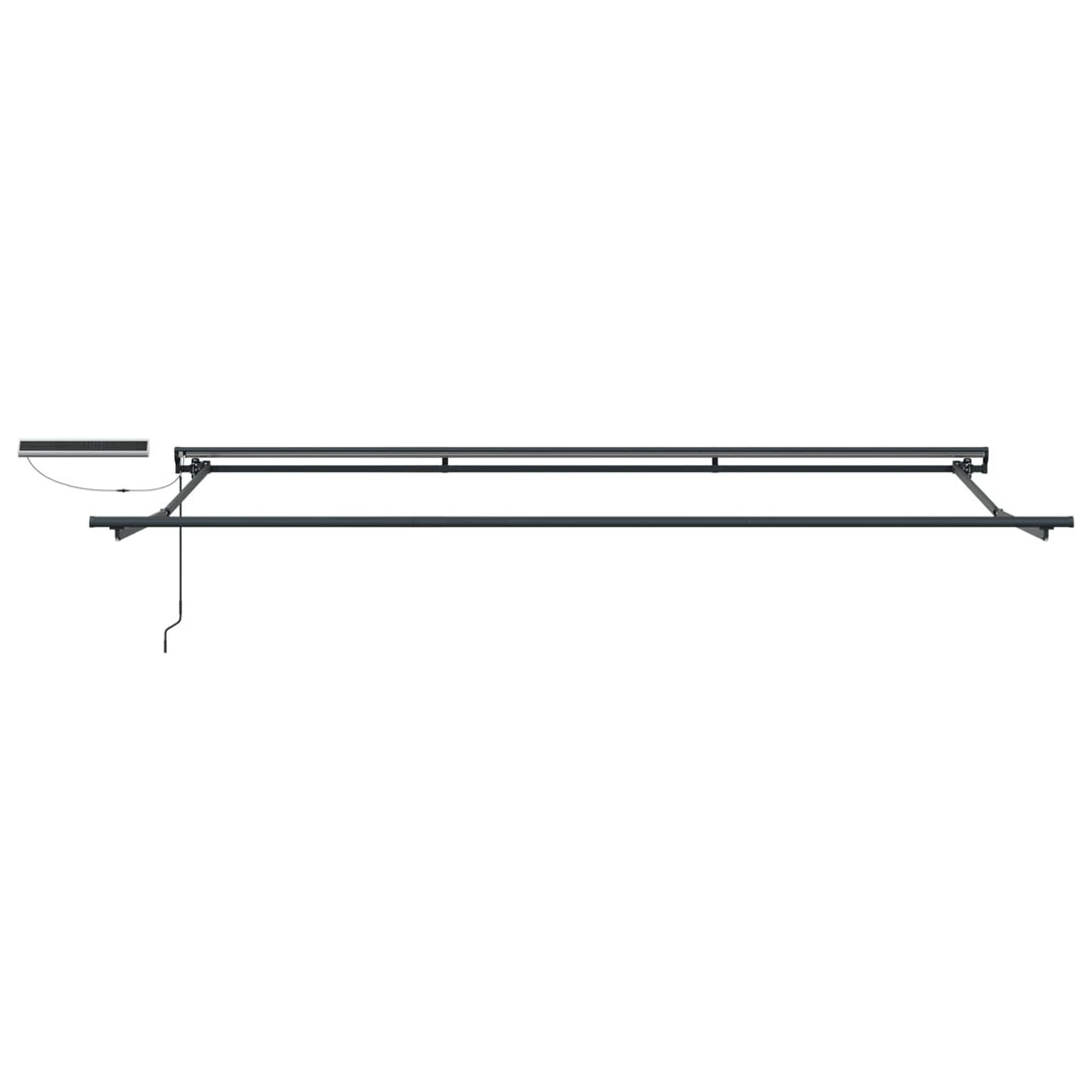 VidaXL Polyester Cover Retractable Patio Awning