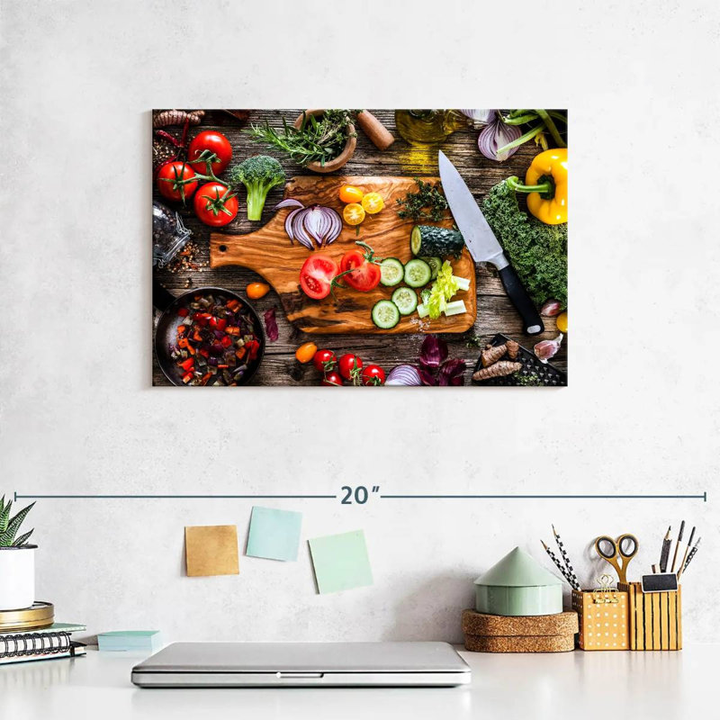 Yarlin Vegetable Fresh Ingredients, 8" H x 12" W