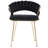 Modern And Stylish Dining Chair With Backrest And Armrests For Dining Room And Parlor Set Of 2-1905715067