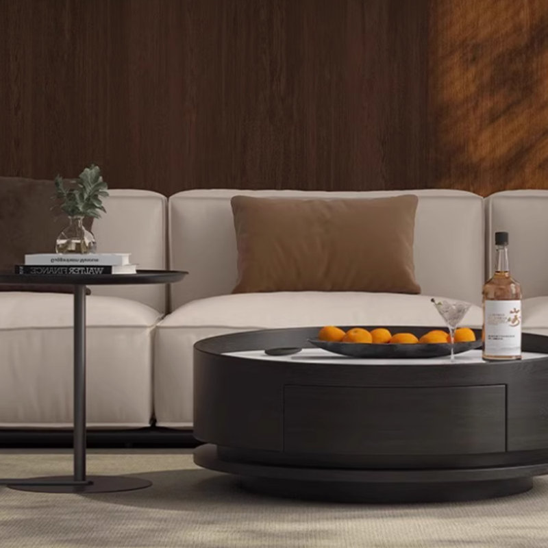 Simple design sense coffee table combination