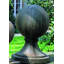 Large Sphere Round Base Finial Statue-13920841