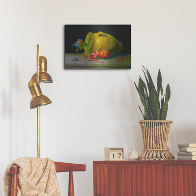 " The Redbreast And The Provencal Pot " by Valery Vecu Quitard