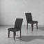 Chaise de salle à manger rembourrée (ensemble-2)-1930663125