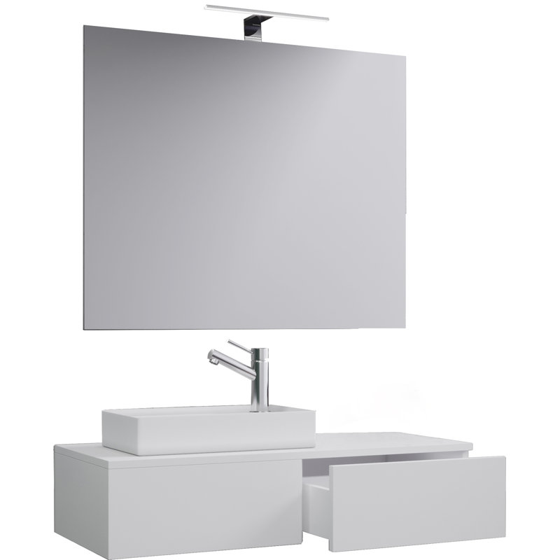 Anacani Bathroom Furniture Suite, White