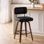 Tabourets de bar pivotants, chaises de bar rembourrées de 68 cm (26,7 po) de hauteur comptoir-689773673-689773676