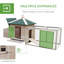 Chicken Coop with Chicken Run For Up To 10 Chickens