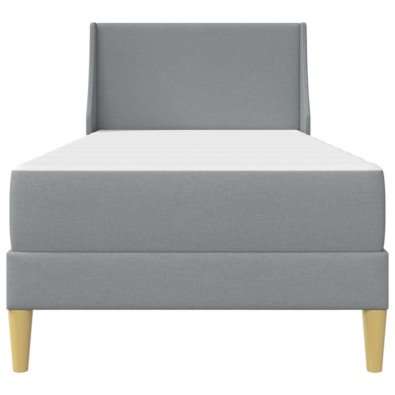 Bed, Single (3'), Light Grey