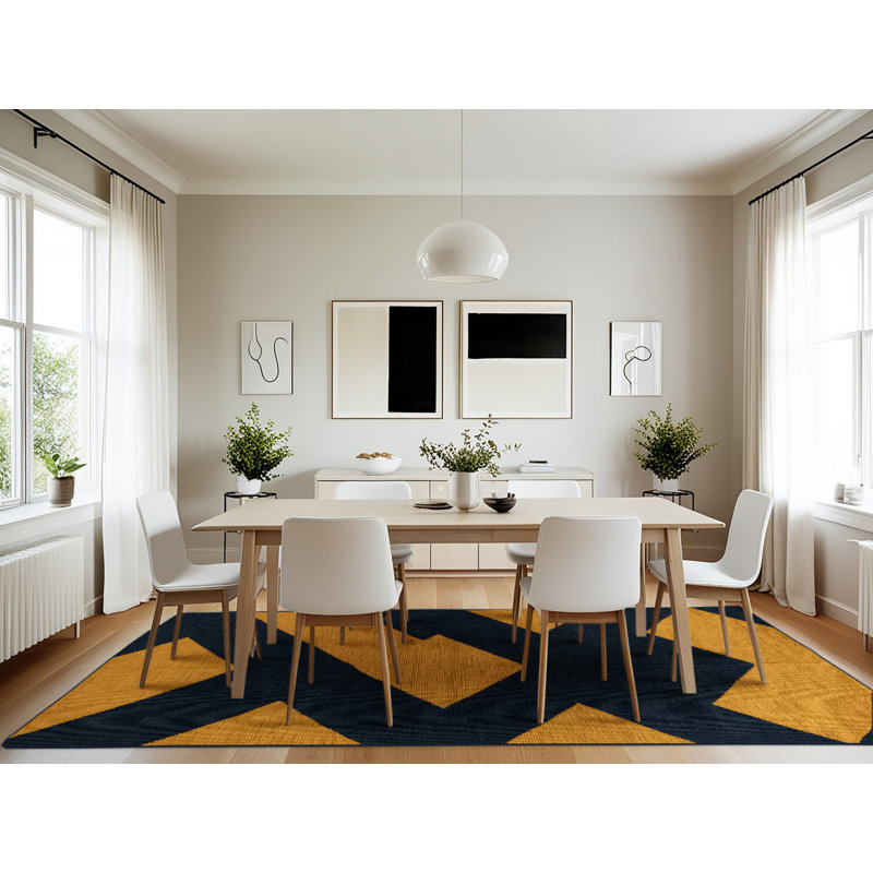 Machine Washable Checkered Gray Area Rug, Rectangle 7' x 10'