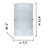 Alizza Steel Flush Mounted Sconce