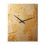 Gentle Abundance Retro Gold Abstract - Peinture abstraite horloges murales-99637032