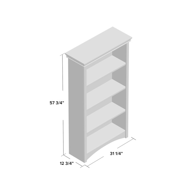 Cardell Bookcase, Gray Maple
