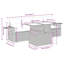  Ensemble de canapé de patio 5 pièces avec coussins en rotin polyacacia-1010003771-1010003770