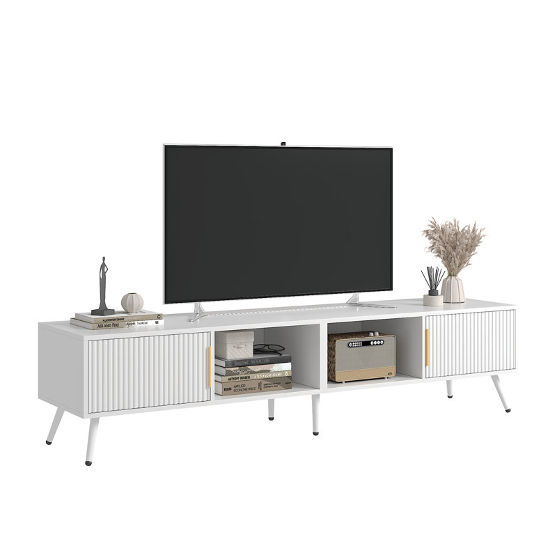 Ronneisha Entertainment Centre for TVs up to 75", White