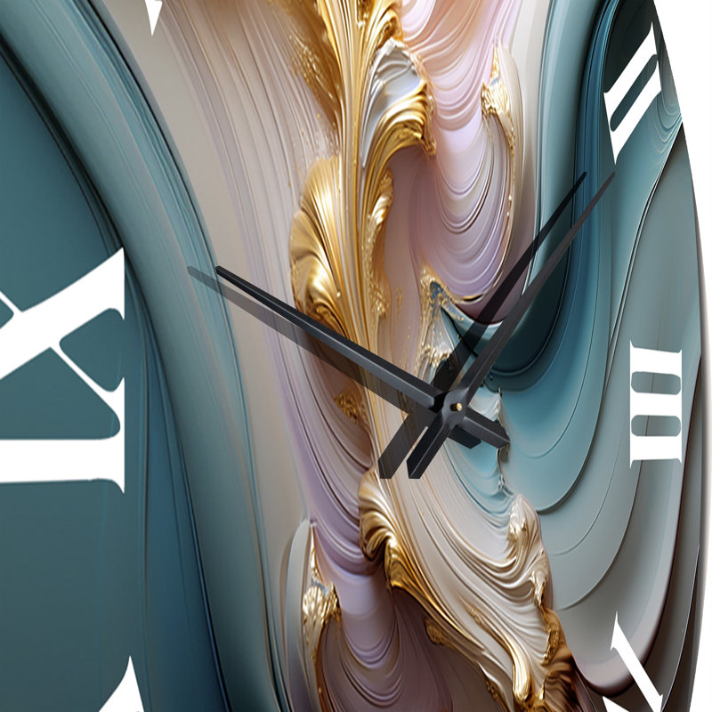 Horloge murale Exquise Wave Symphony, Grand