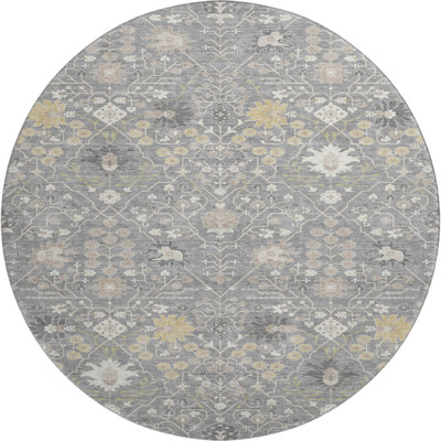 Premium Machine Washable Colmenero AMF1009 Oriental Rug