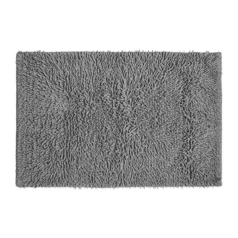 Tumble Twist Cotton Bath Mat Large, Dove Grey