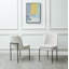 Chaise en chenille Tamarie