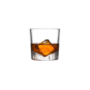 Club Ice Whisky Glasses Set of 4 by Nude Glass