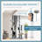 89"-100 Floor to Ceiling Cat Tree w/ Anti-tip Kit, Grey